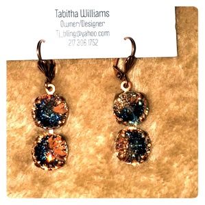 Swarovski crystal earrings